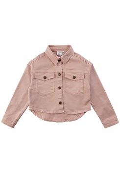 The New Frances cropped jacket - Cameo Rose